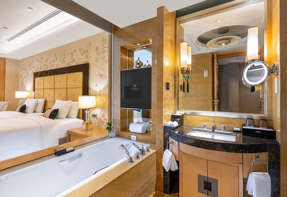 高级豪华双床房-卫生间